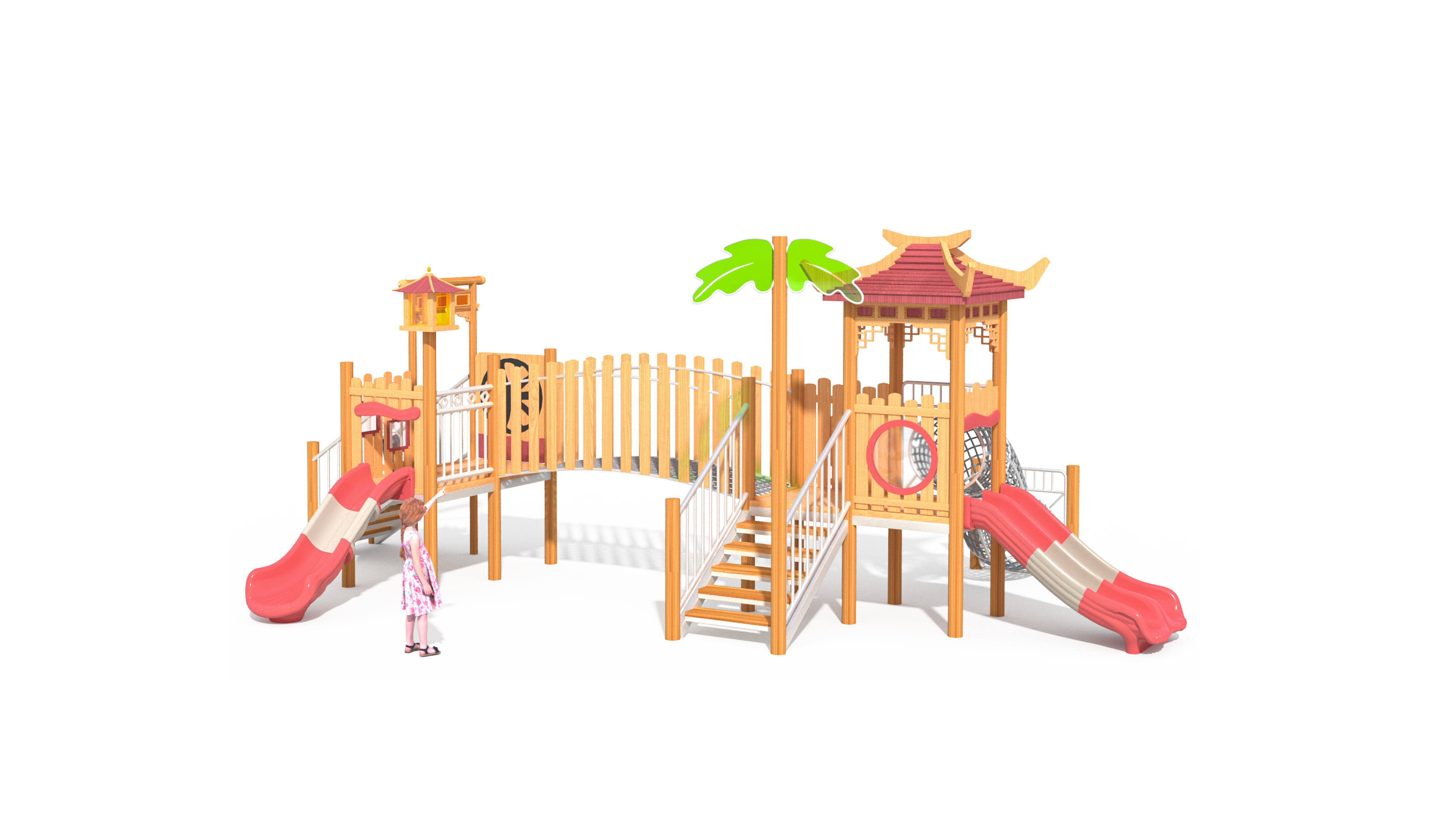 Chinese culture playground model