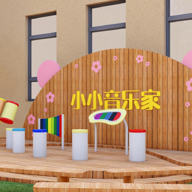 Outdoor music zone
