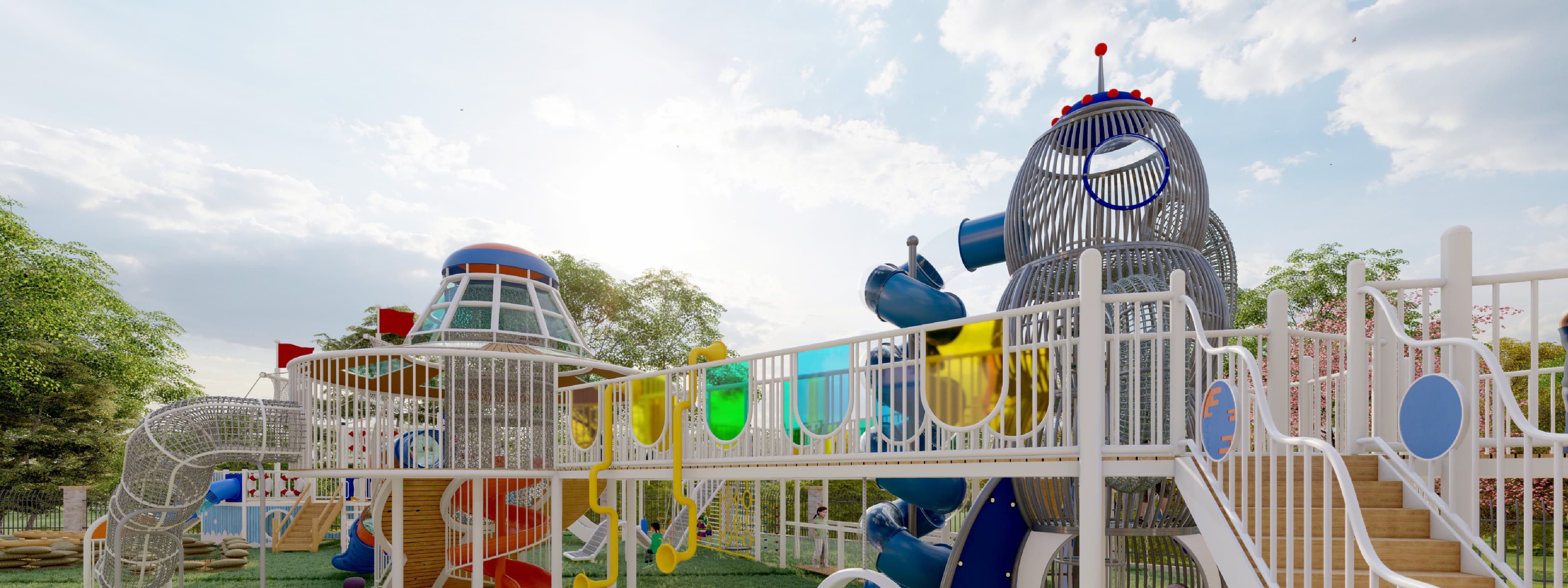 Space Exploration playground equipment