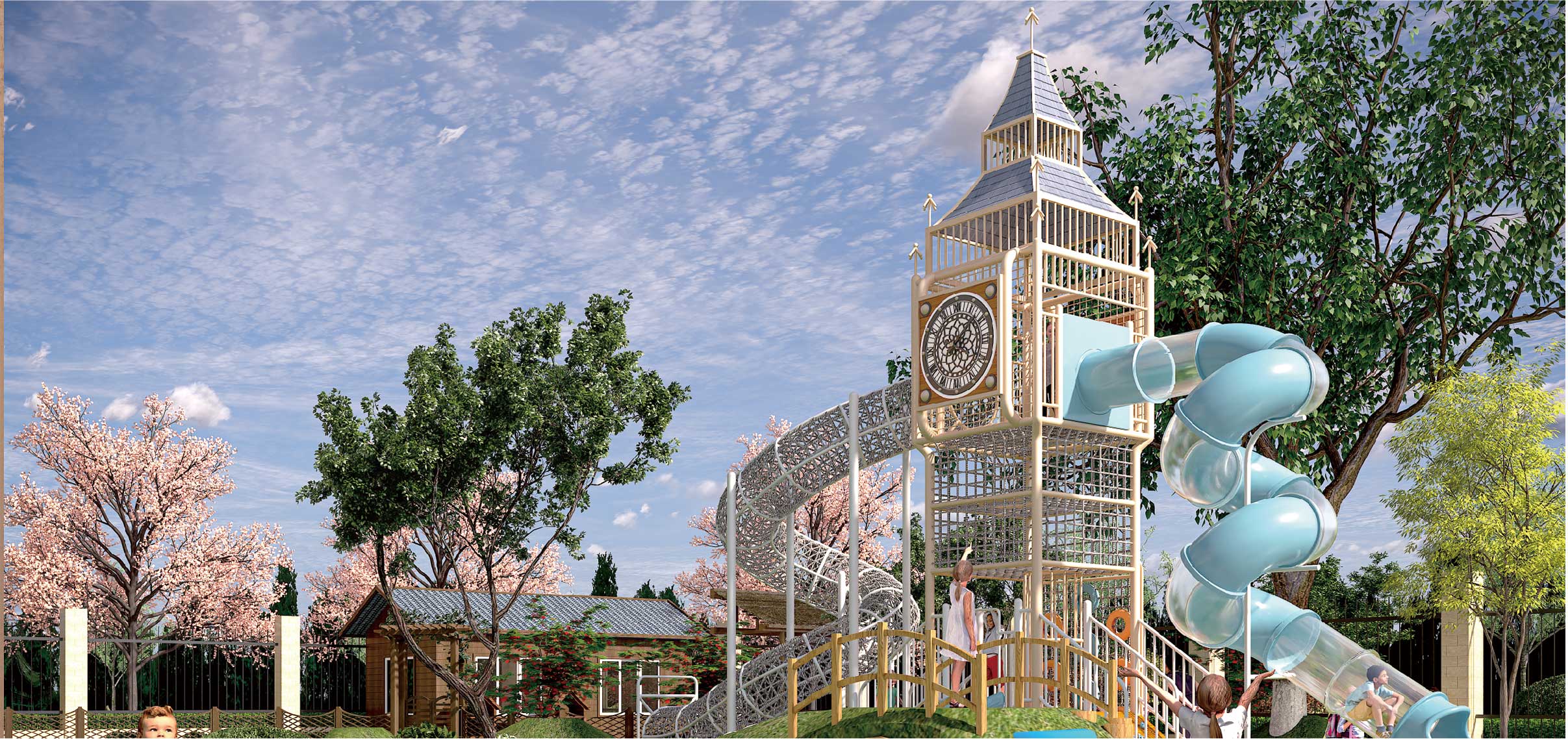 World Window landmark playground equipment
